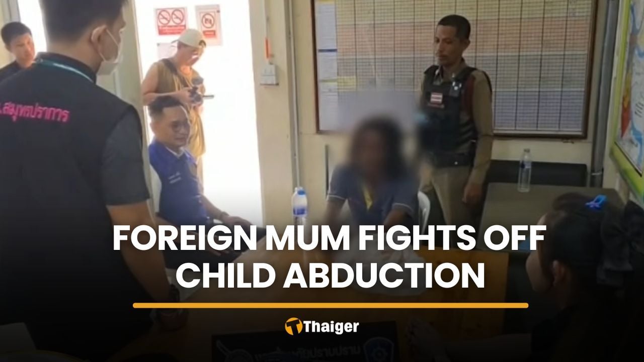 Foreign mum fights off attempted child abduction in Samut Prakan | Thaiger