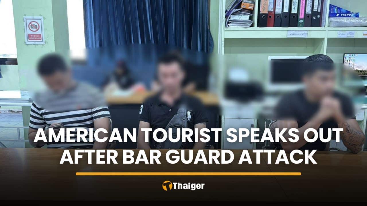 American man speaks out after Pattaya security guards attack | Thaiger