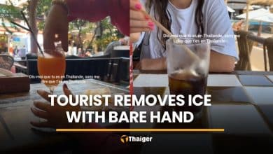 Tourist criticised for removing ice from drink by hand in Thailand | Thaiger