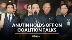 Anutin holds off on coalition talks, awaits final vote count | Thaiger