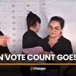 Video shows election official marking votes behind blocked papers | Thaiger