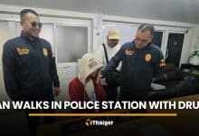 Man walks into Pattaya police station with drugs, begs to be arrested | Thaiger