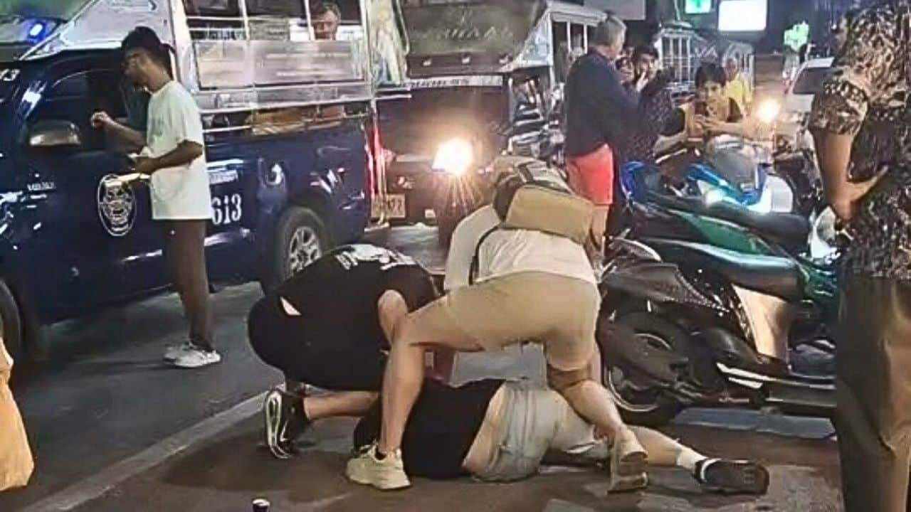 Russian man detained by police after alleged assault in Pattaya