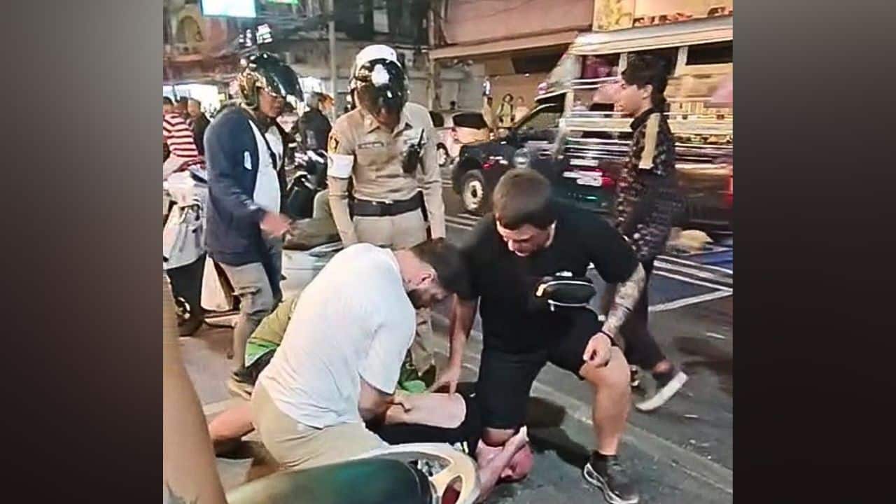 Russian man detained by police after alleged assault in Pattaya