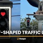 Krabi installs heart-shaped traffic lights for Valentine’s Day | Thaiger