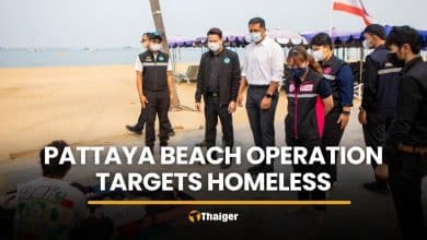 Pattaya Beach operation targets homeless and beggars | Thaiger