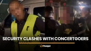 Five hurt after alleged assault by concert security in Udon Thani