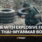 Drone carrying explosive crashes near Thai-Myanmar border | Thaiger