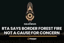 Army monitors Cambodian-side forest fire, says security unaffected | Thaiger