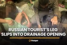 Russian tourist rescued after leg slips into drainage in Phuket | Thaiger