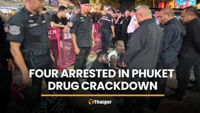 Four arrested as police seize cocaine in Patong and Phuket airport | Thaiger