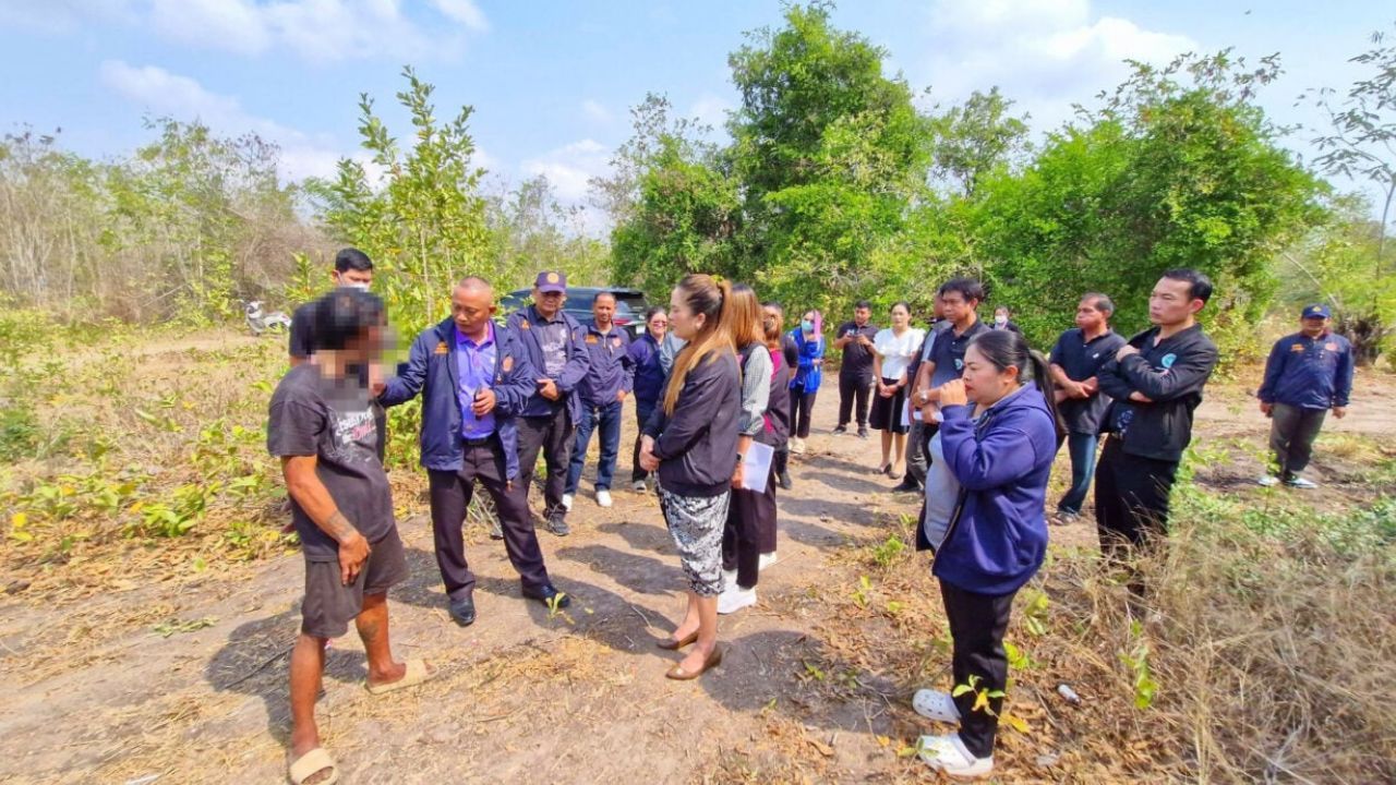 Five children removed from Cha-am forest shelter in welfare check