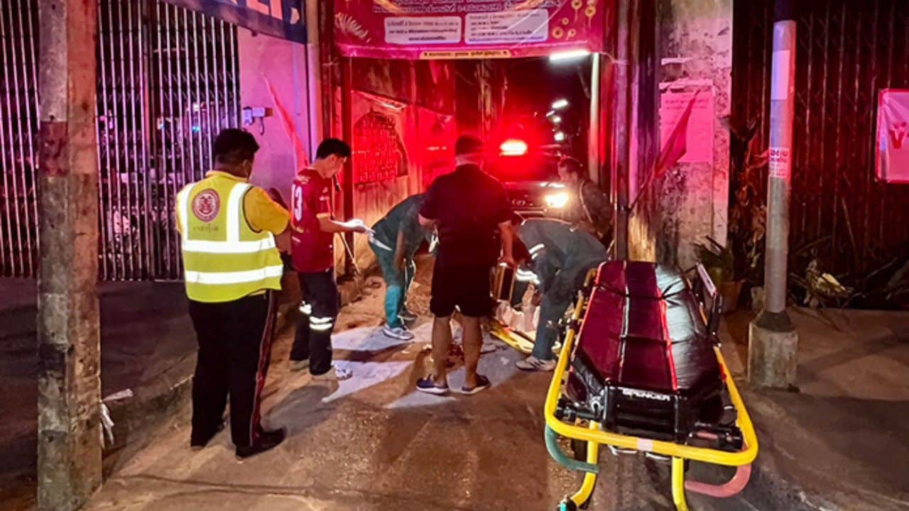 Suspected cable thief breaks both legs after Trang Hospital chase