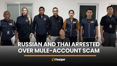 Russian and Thai suspects held over alleged mule-account scam | Thaiger