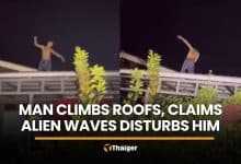 Man held in Udon Thani after roof climb, claims aliens targeted him | Thaiger