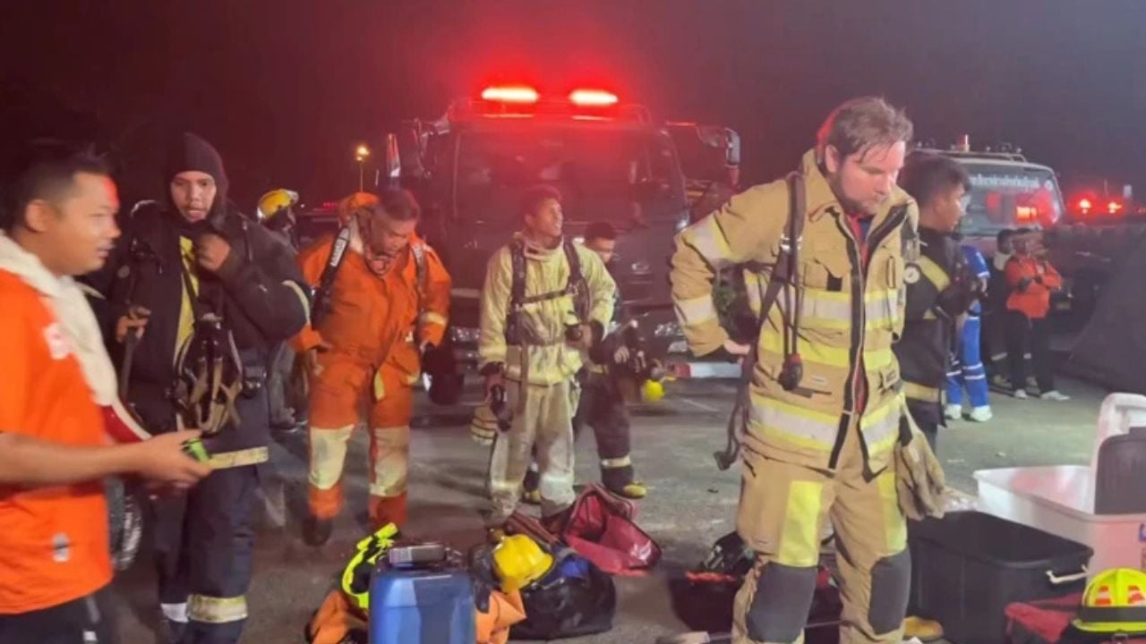 Surin armoury fire triggers explosions before crews bring flames under control