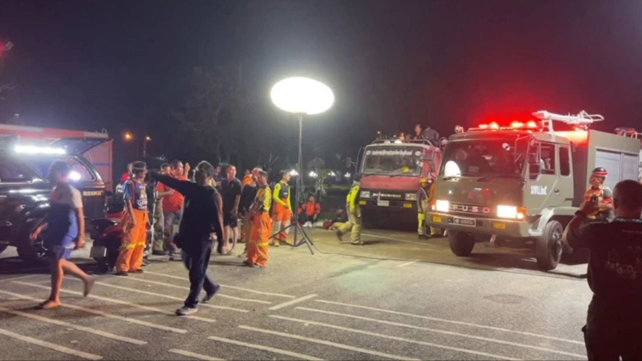 Surin armoury fire triggers explosions before crews bring flames under control