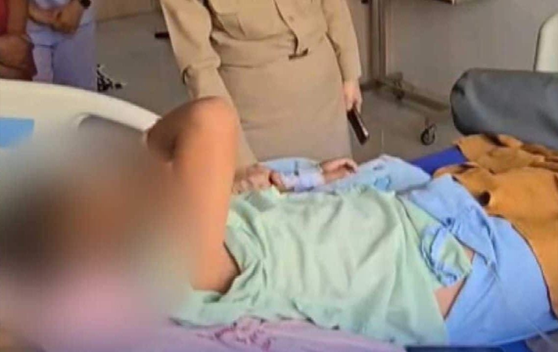 Young boy hospitalised after cable tie tightened around testicles