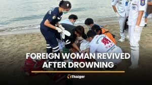 Foreign woman revived after drowning incident at Pattaya Beach | Thaiger
