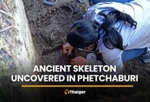 Ancient skeletons found near bronze drums site in Phetchaburi | Thaiger