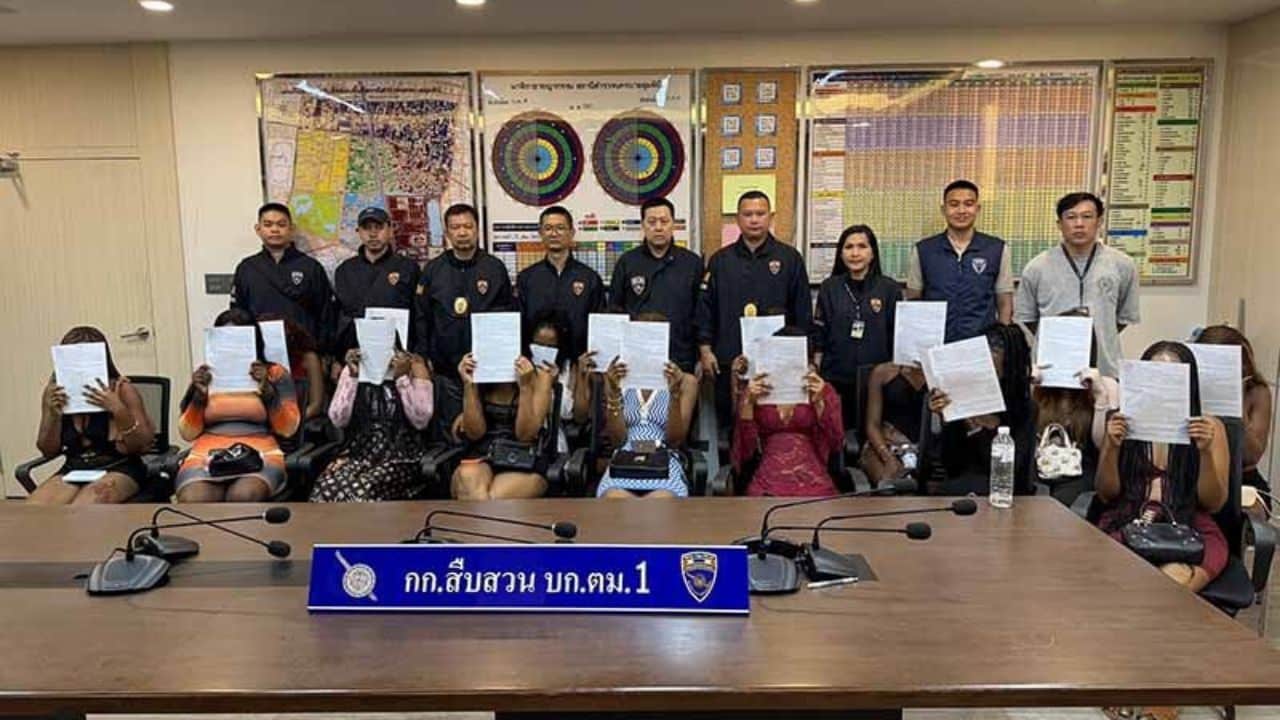 Bangkok verhaftet 16 ausländische Frauen wegen angeblicher Prostitution