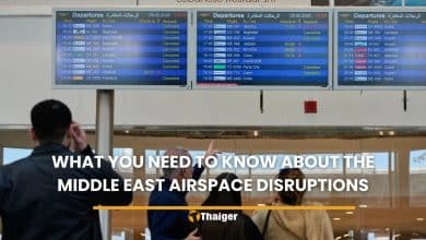 Middle East airspace disruption: What you need to know about delays and reroutes | Thaiger