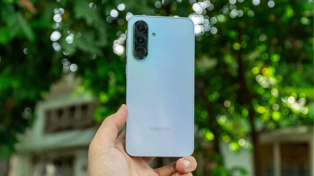 The Samsung A57 features a 6.7-inch AMOLED display with a 120Hz refresh rate for smooth visuals.