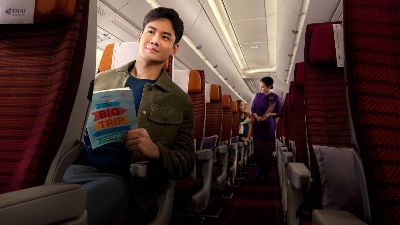 Passengers checking in for Songkran domestic flights at Bangkok's Suvarnabhumi Airport, highlighting the travel rush.