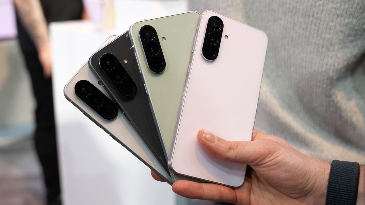 The new Exynos 1680 chipset in the Samsung A57 improves AI performance significantly over previous models.