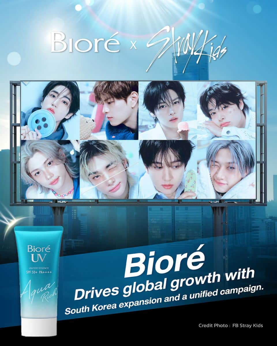 Kao’s Bioré accelerates global growth with entry into the South Korean market and the launch of a unified global campaign | News by Thaiger