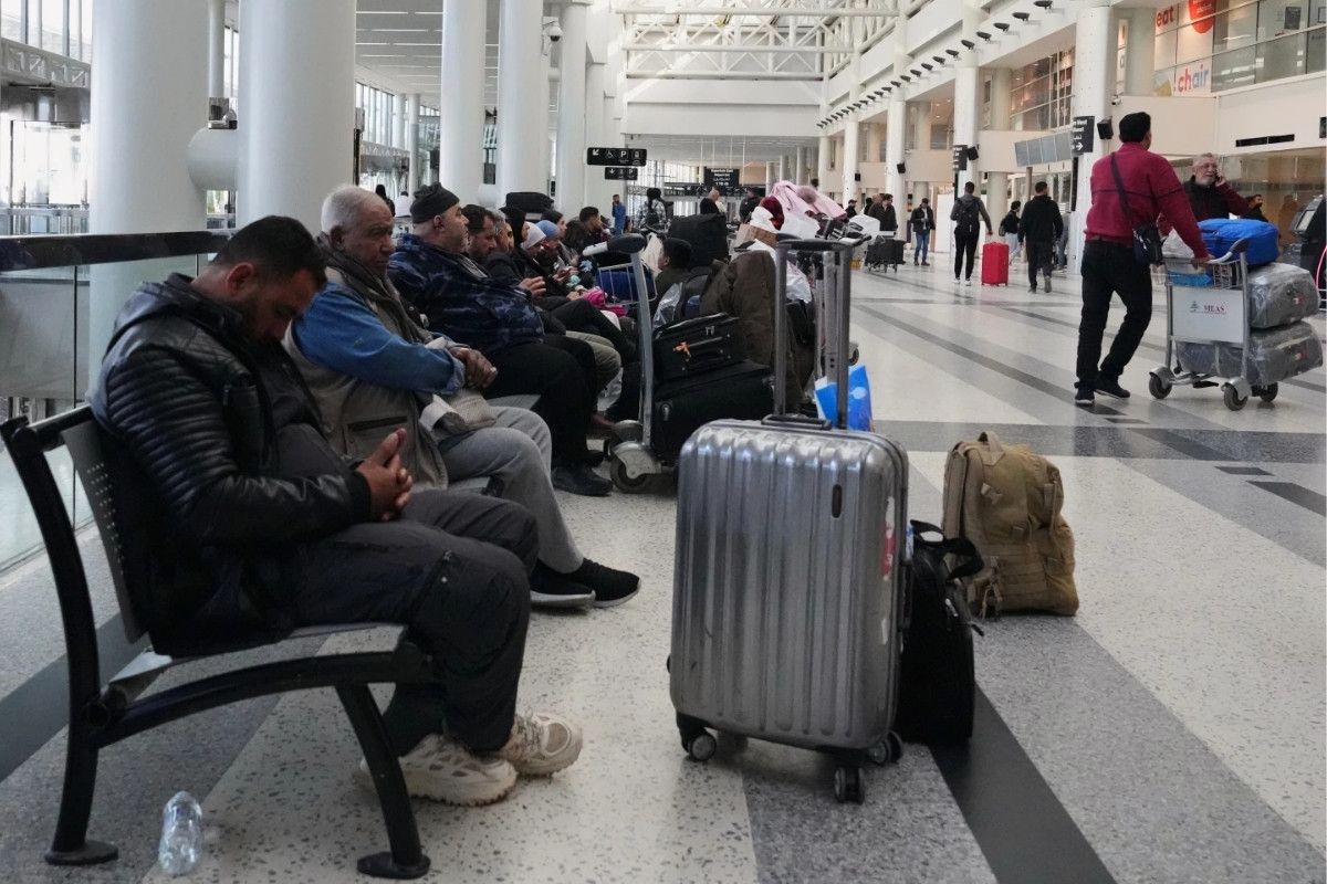 Passengers left stranded by the Gulf conflict
