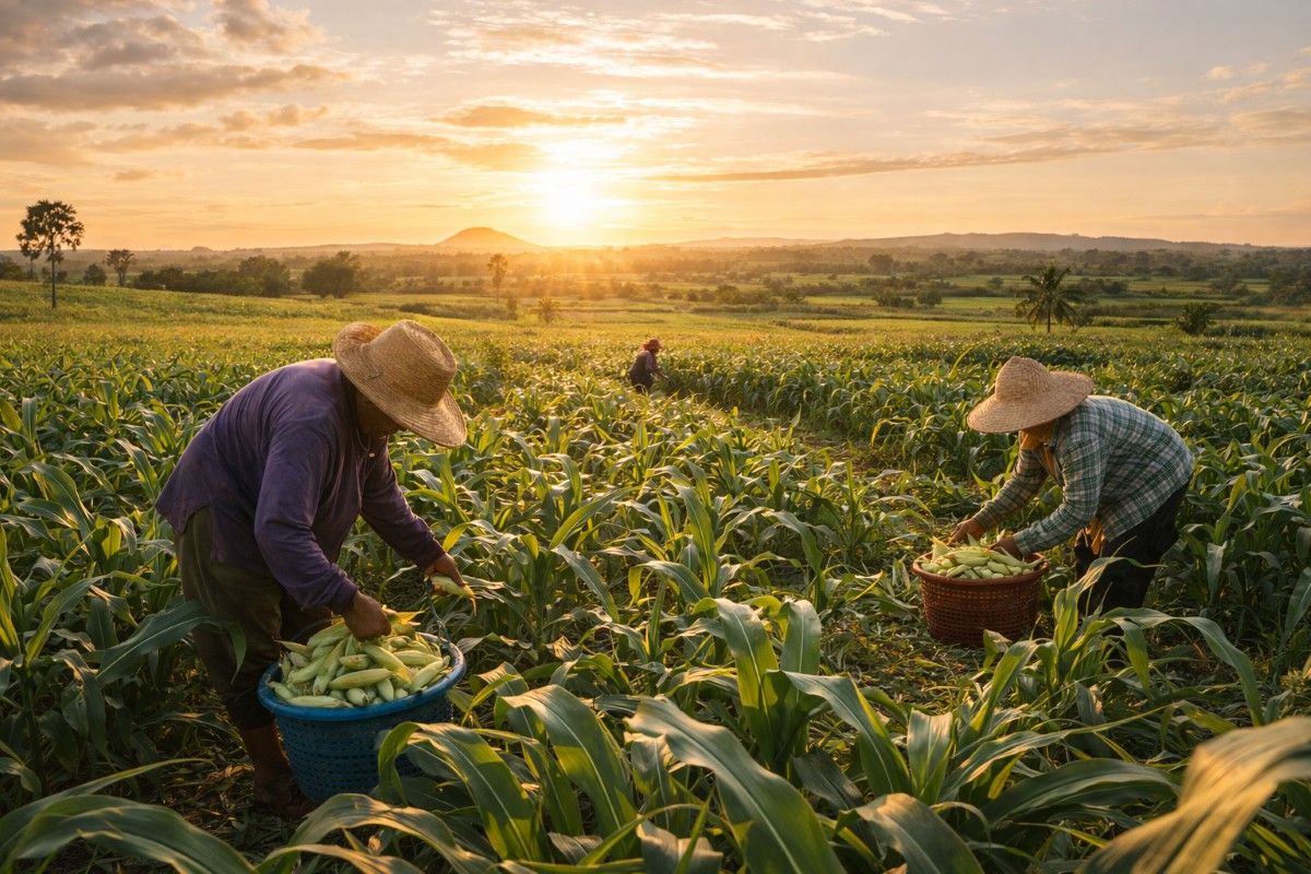 Thai food exports vegetables