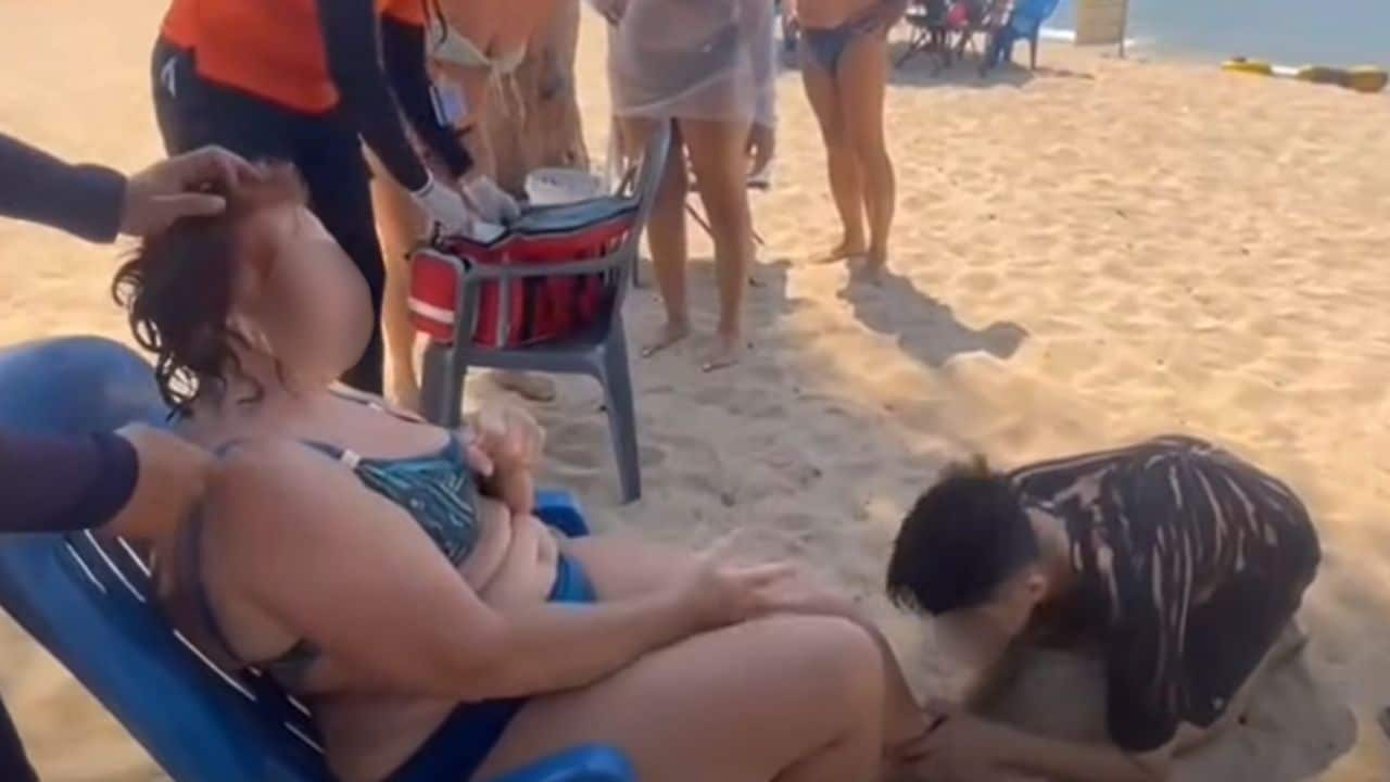 Indian man crashes jet ski into Russian woman off Jomtien Beach