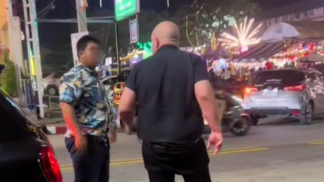 Pattaya Bolt driver attacks foreign man