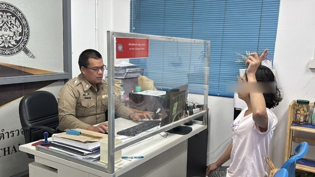 Pattaya motorcycle taxi rider steals from transgender passenger