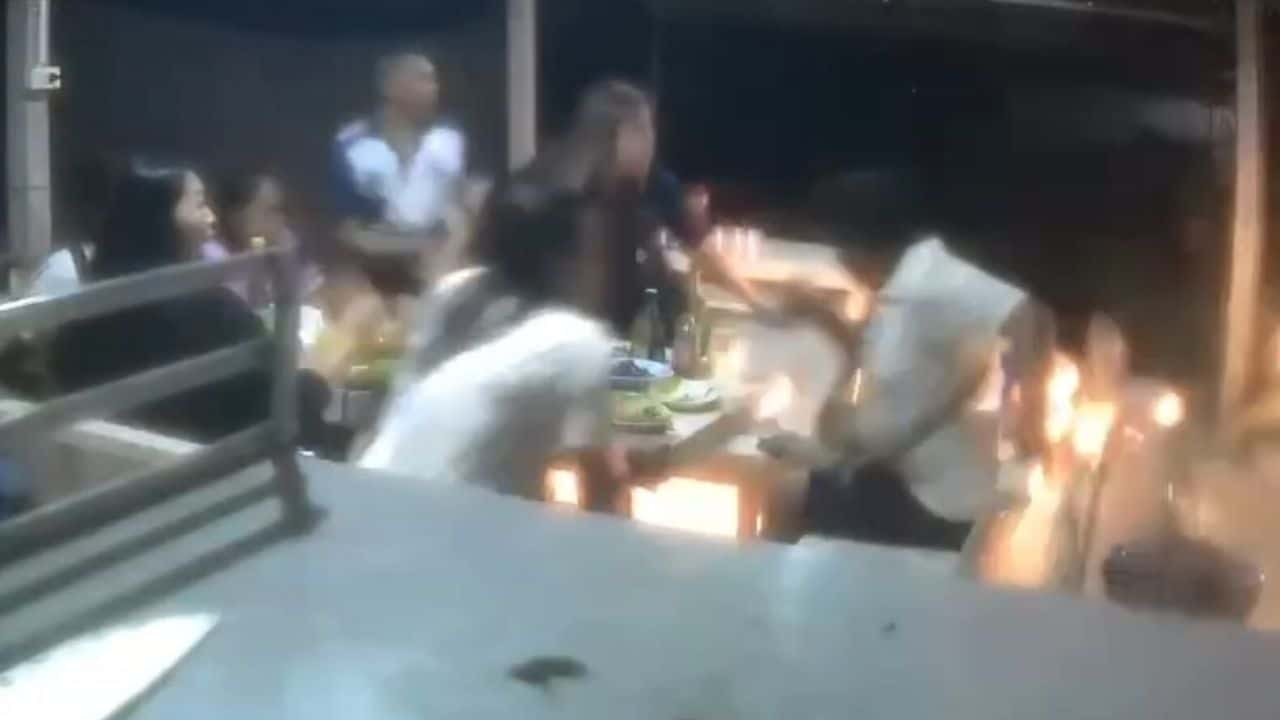 Thai man rams pickup into ex-wife at Buriram restaurant