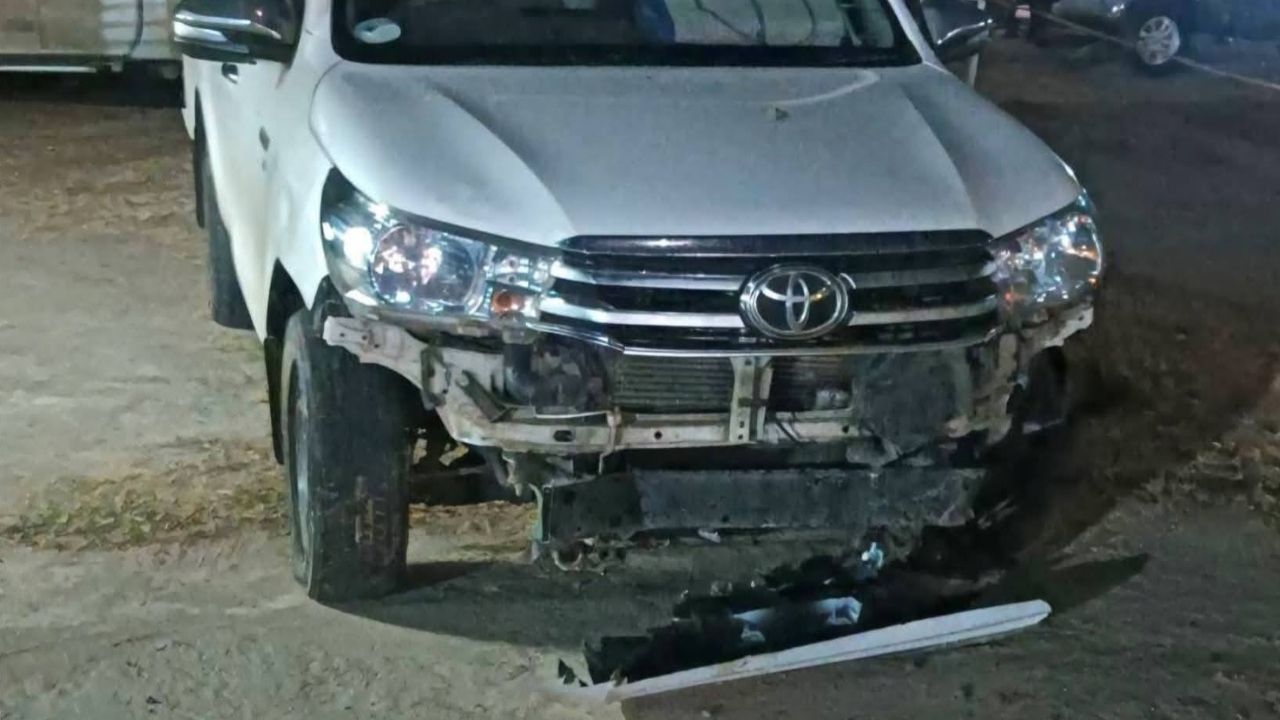 Thai woman and friends injured after her ex crashed pickup into them