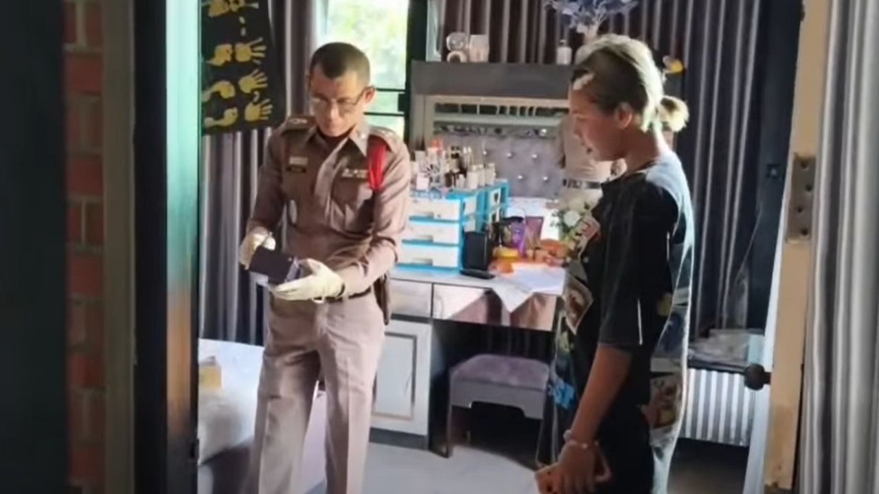 Foreign transwoman escapes after stealing from Thai family