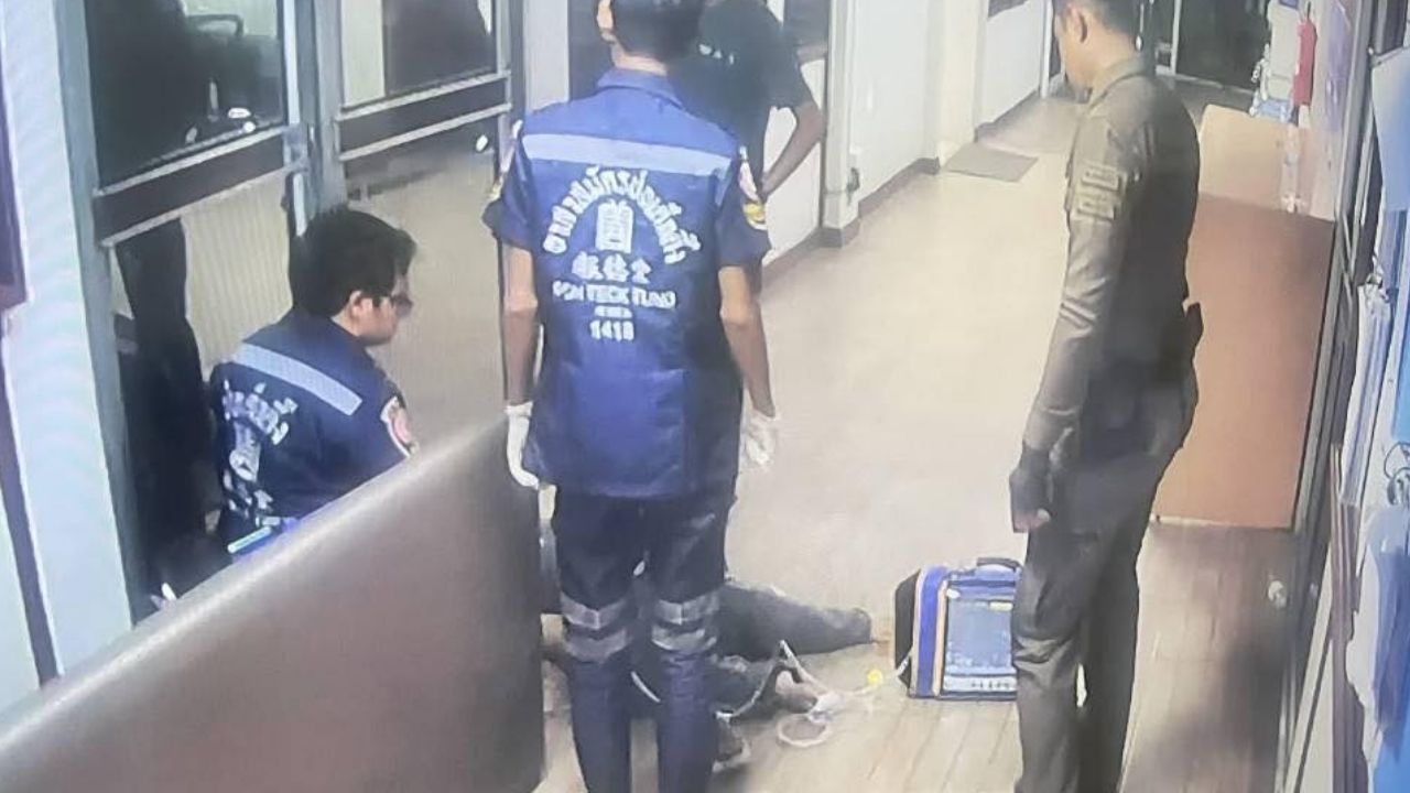 Motorcycle crash victim left to dead in police station