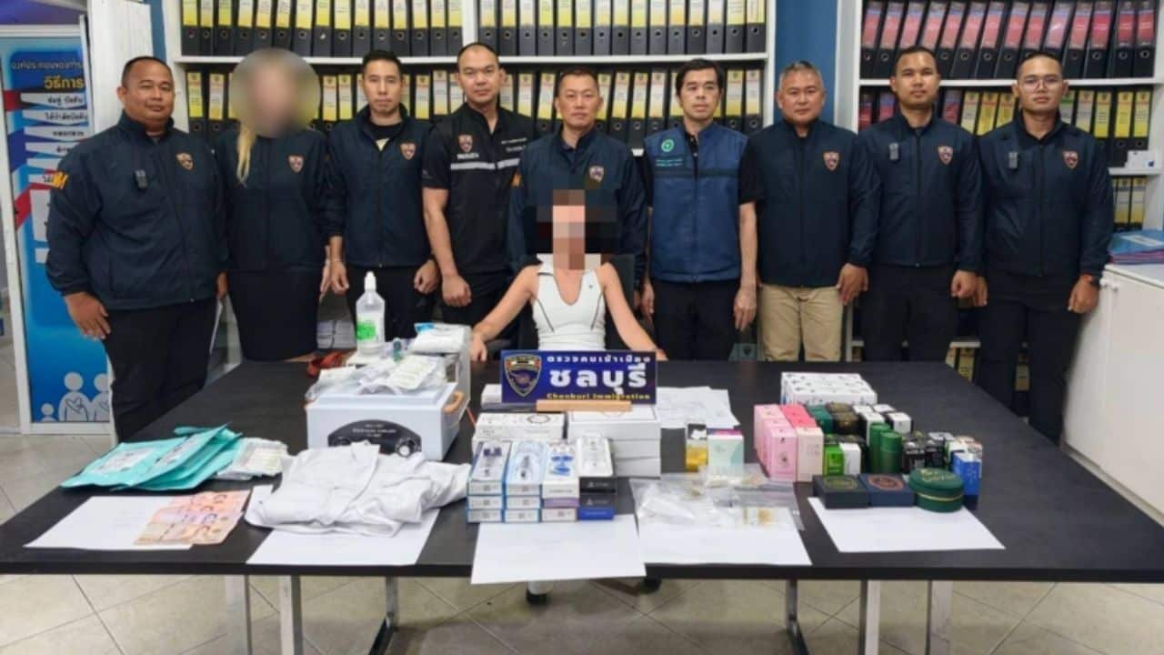 Russian woman arrested in illegal clinic bust in Pattaya