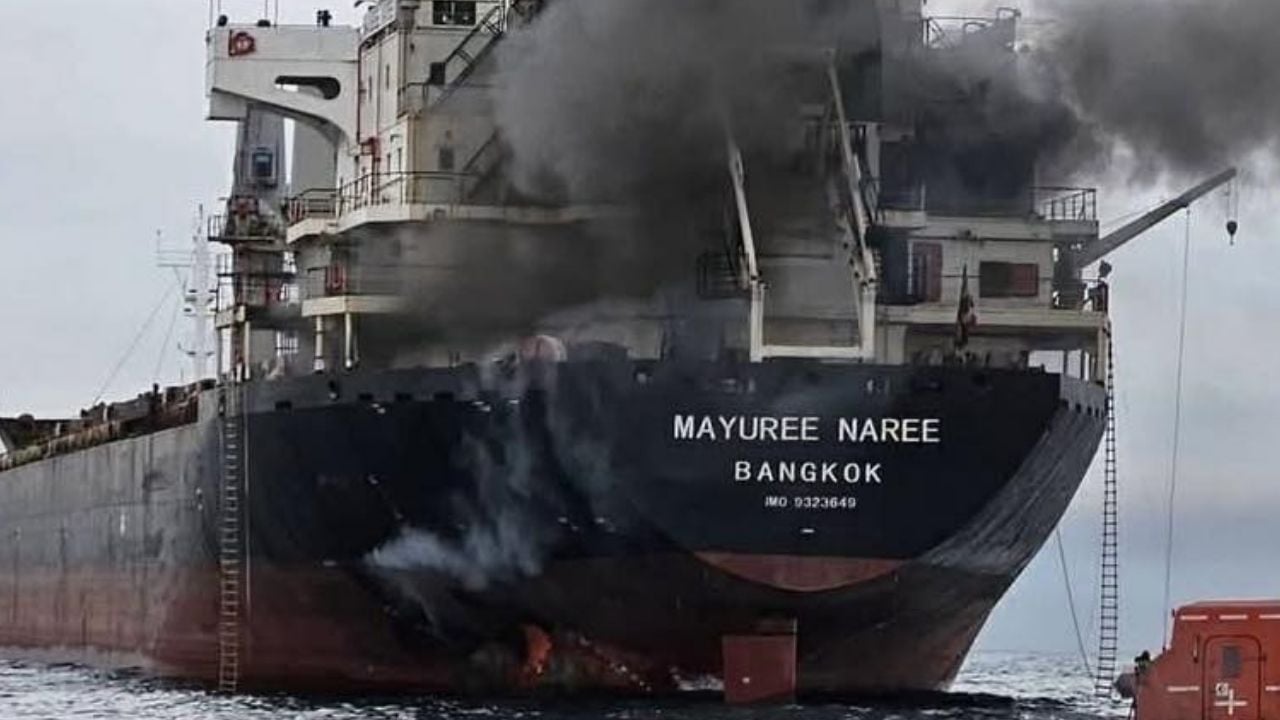 Thai-owned cargo ship attacked by Iran