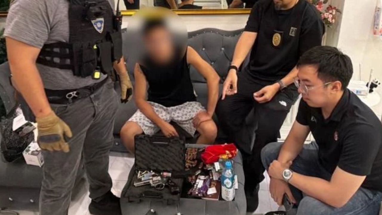 Chinese suspect caught selling laughing gas