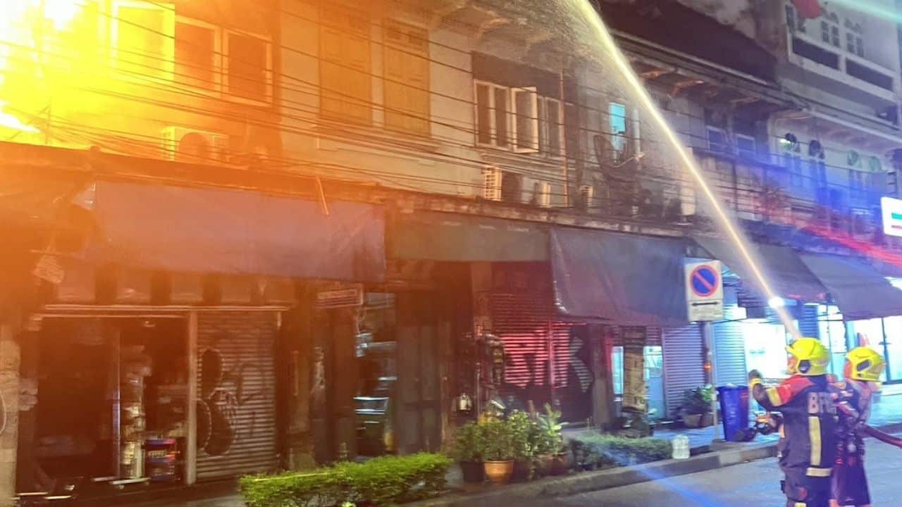 Bangkok fire
