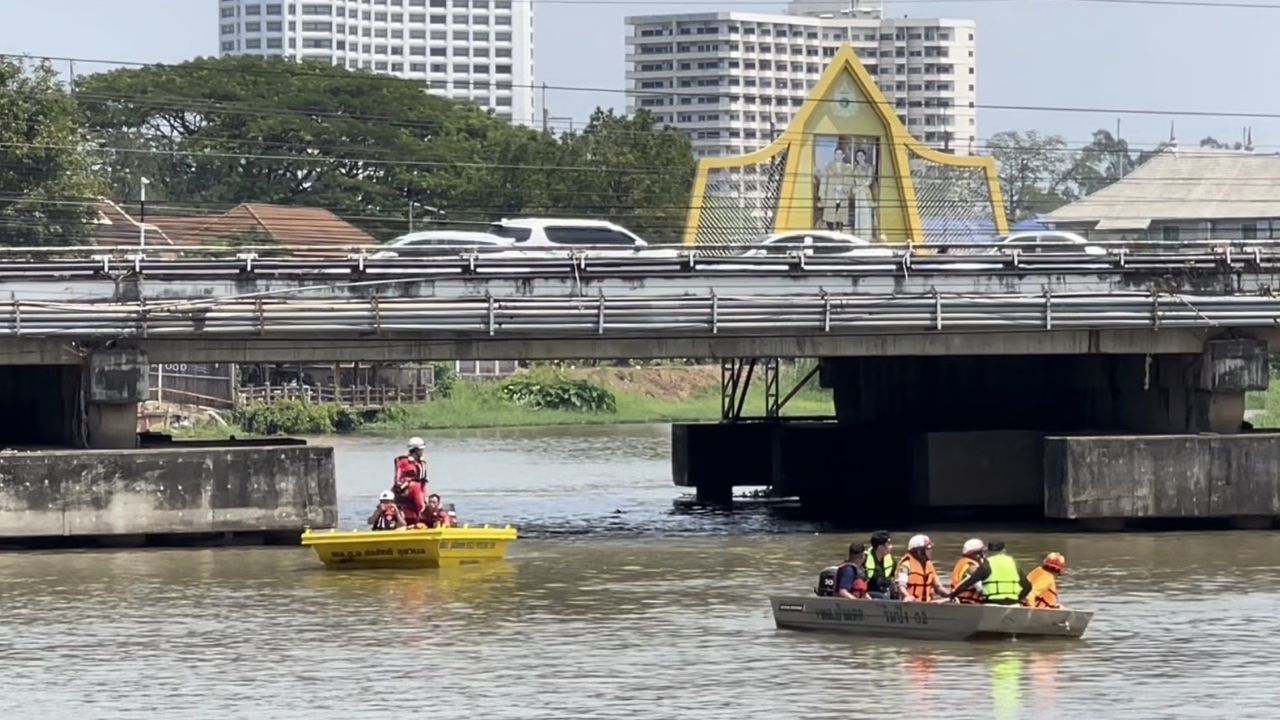 Foreign thief missing in Chiang Mai river
