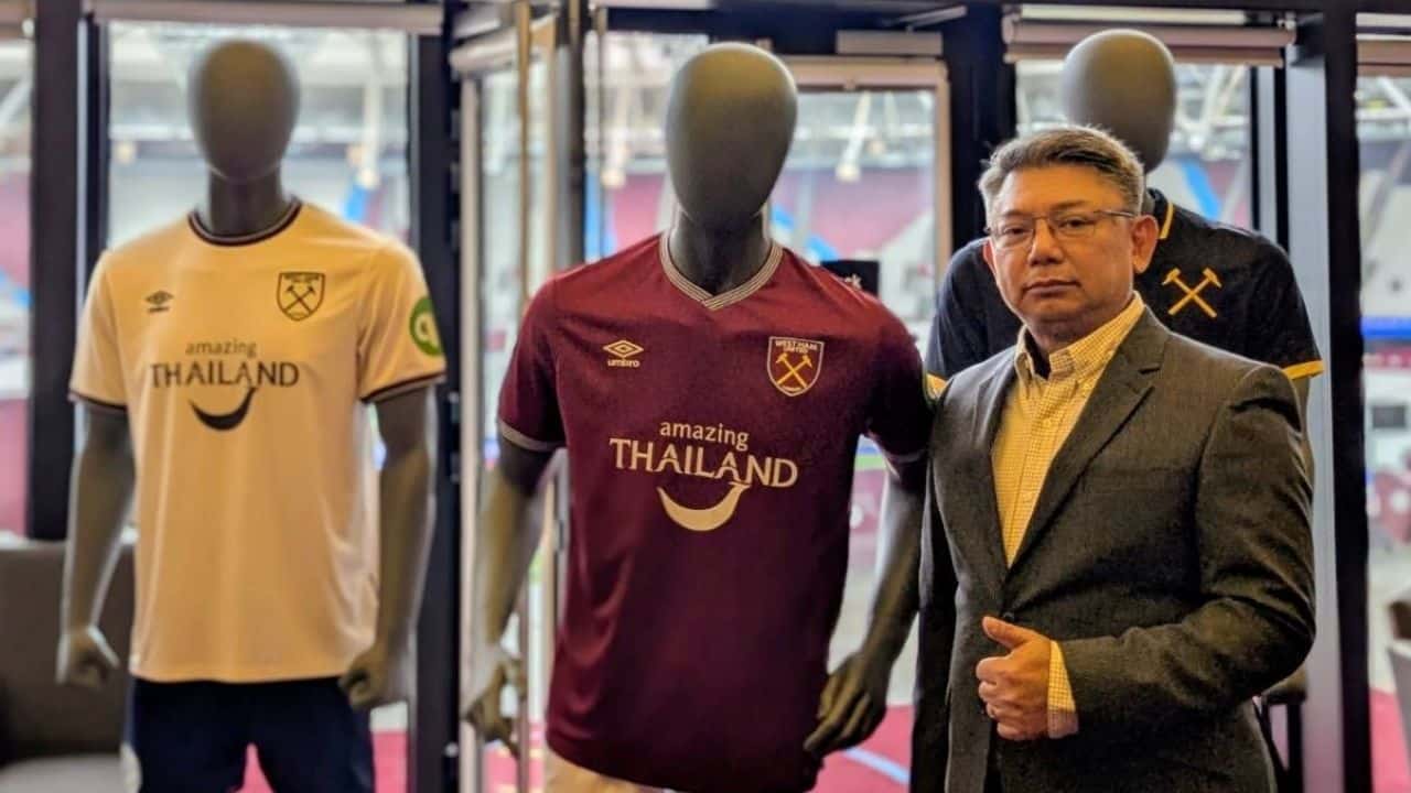Amazing Thailand talks West Ham to feature logo on jerseys