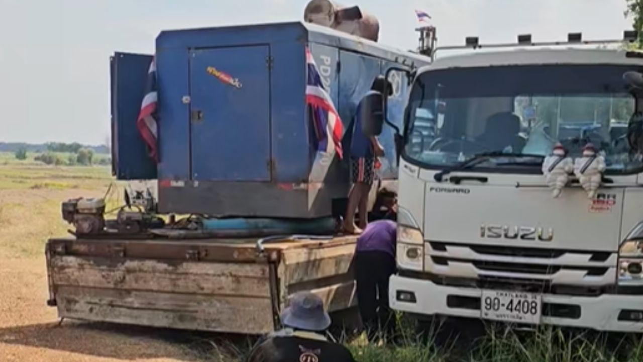 Thai man gets water after paying 40,000 baht for petrol