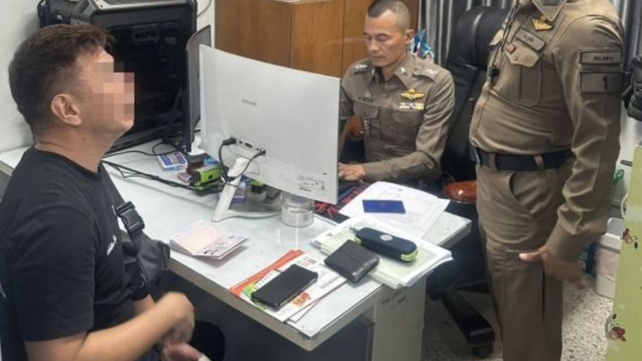 Police injured in car crash by Singaporean man