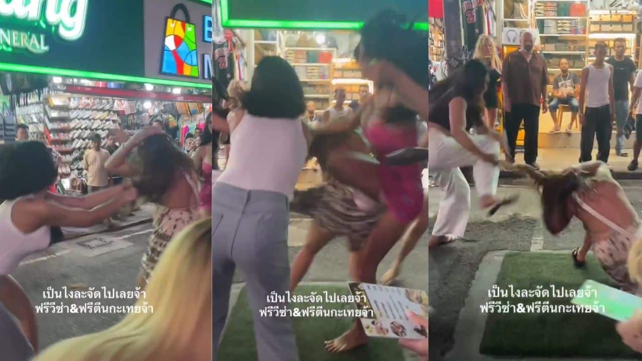 Foreign woman attacked on Bangla Road Phuket