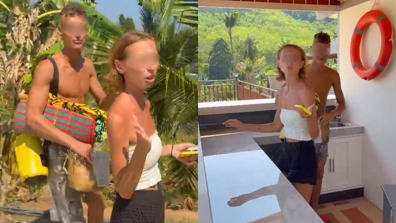 Foreign couple trespassing Phuket