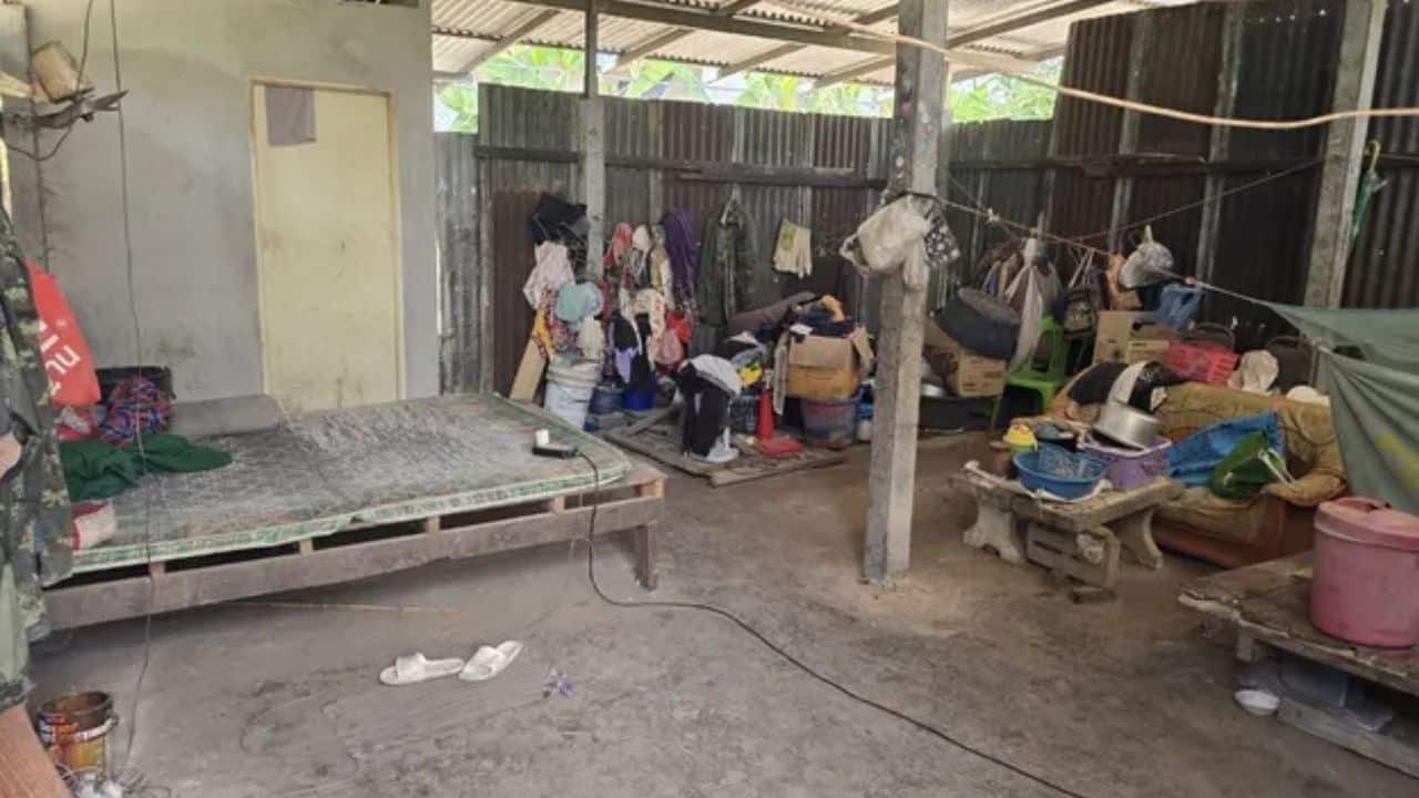 Buriram man has needle in chest